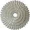 Ekena Millwork Eryn Ceiling Medallion (Fits Canopies up to 4"), 24 3/4"OD x 3 1/4"ID x 1 7/8"P, Flash Copper CM24ENFCS - alternate 1